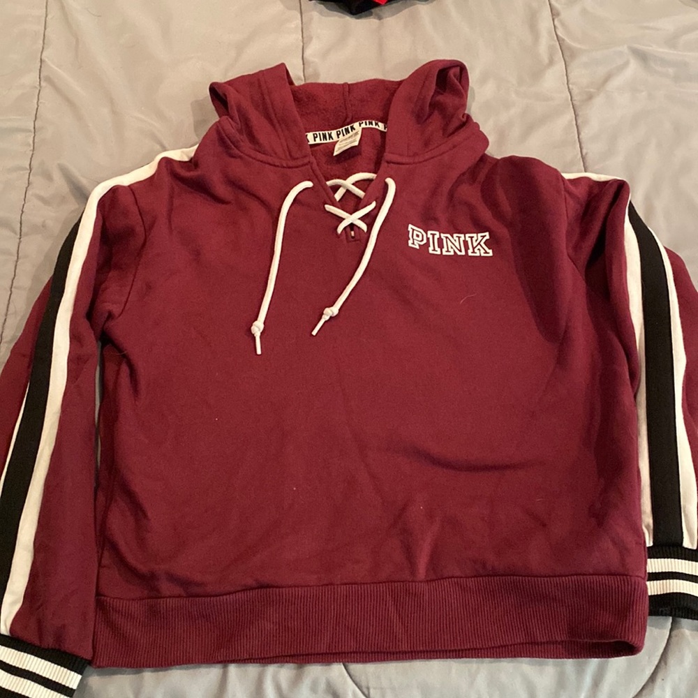 PINK Jersey Hoodie